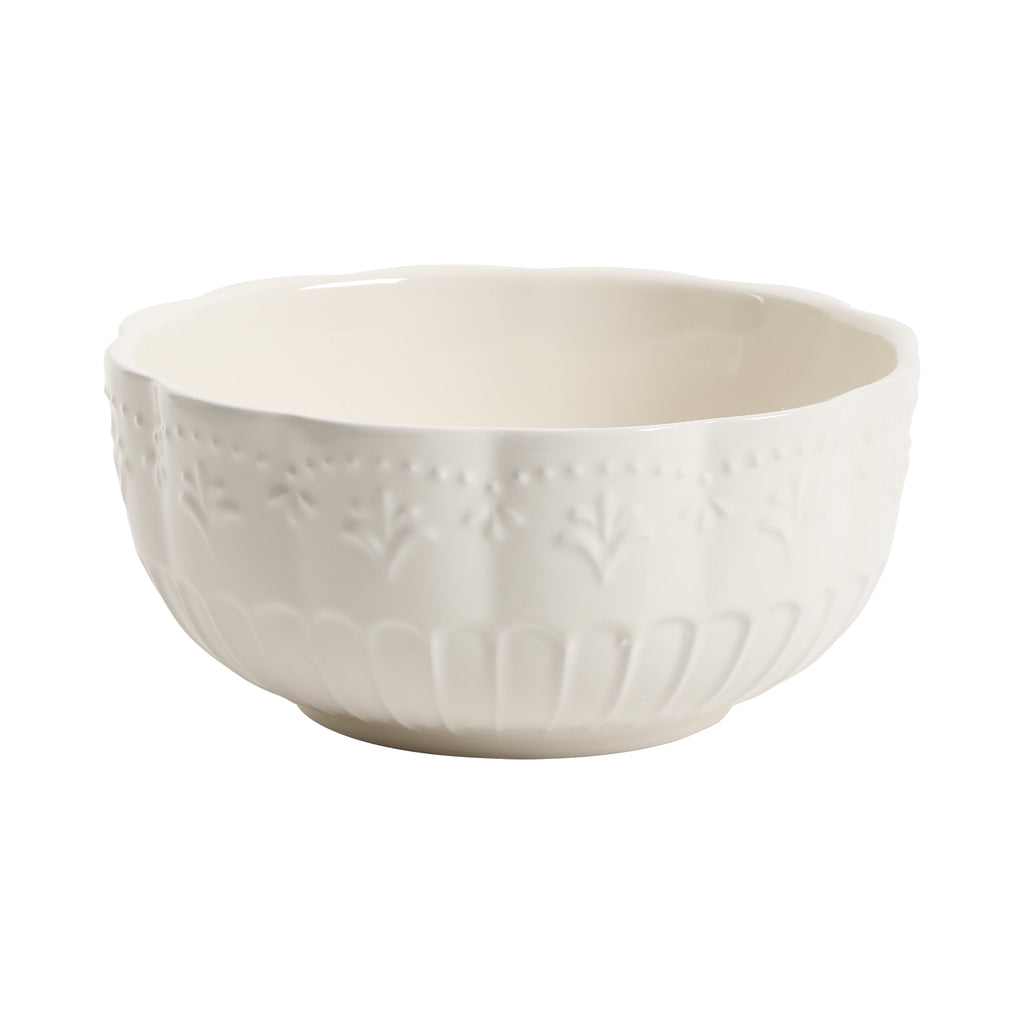The Pioneer Woman Toni 12-Piece Plates & Bowls Dinnerware Set, Linen