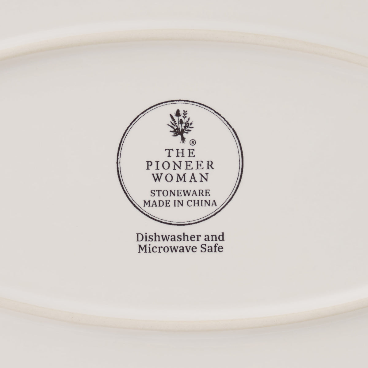 The Pioneer Woman Agatha Stoneware 16-inch Serving Platter, Blue