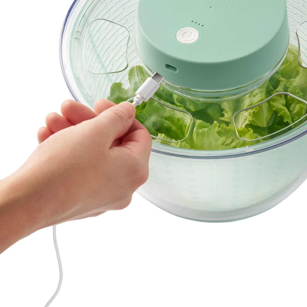 The Pioneer Woman 4.5-Quart Electric Salad Spinner