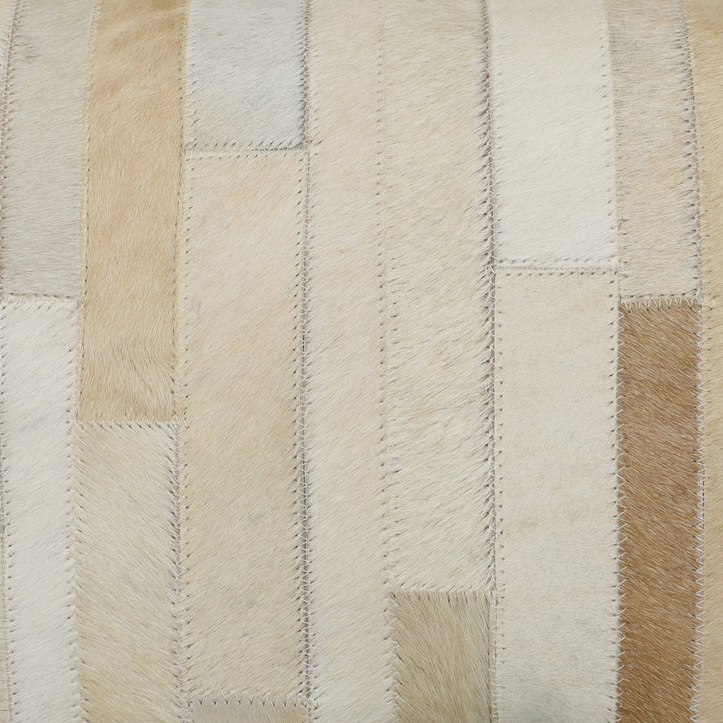 The Pioneer Woman Ranch Patchwork Cowhide Lumbar Pillow 14" x 20"