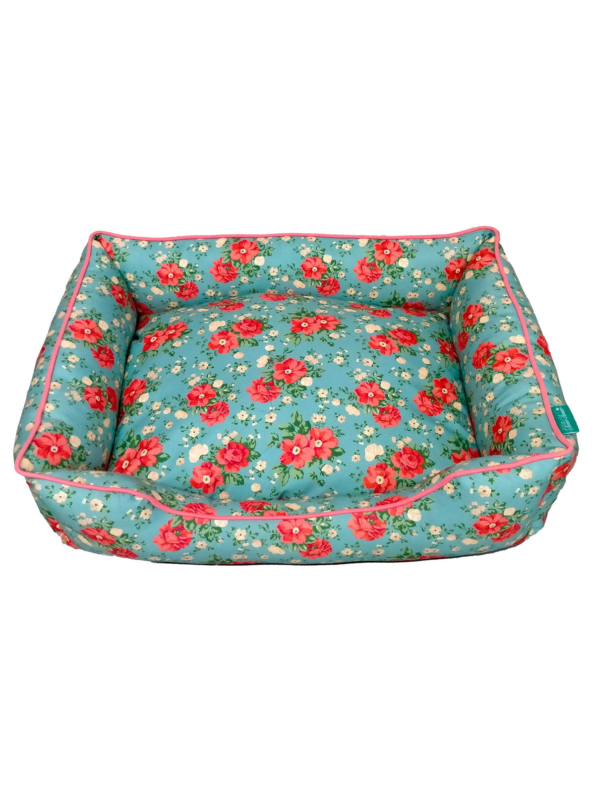 The Pioneer Woman Vintage Floral Medium Pet Bed, Multi-Color, 25" x 21"