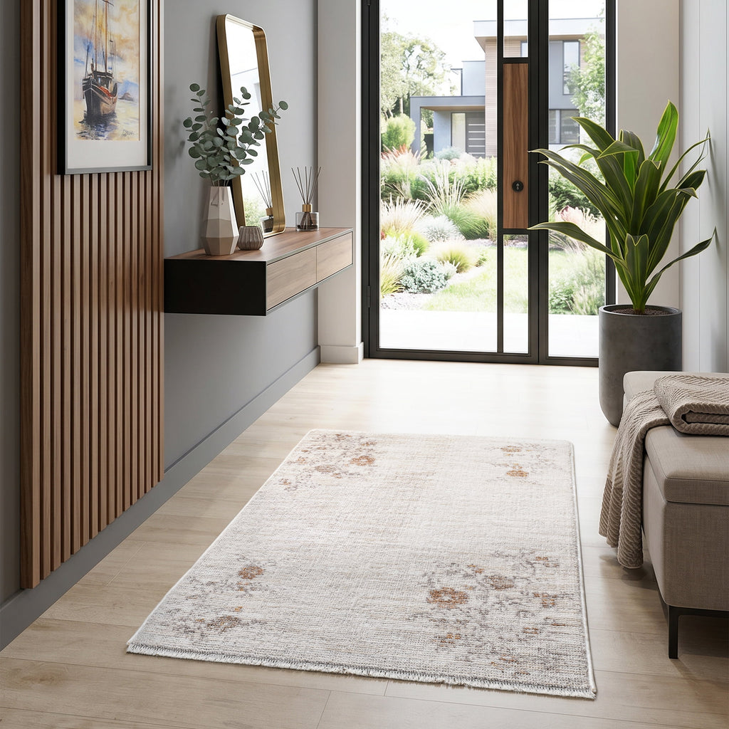 The Pioneer Woman Grey Antique Floral Scatter Accent Rug, 30" x 46"