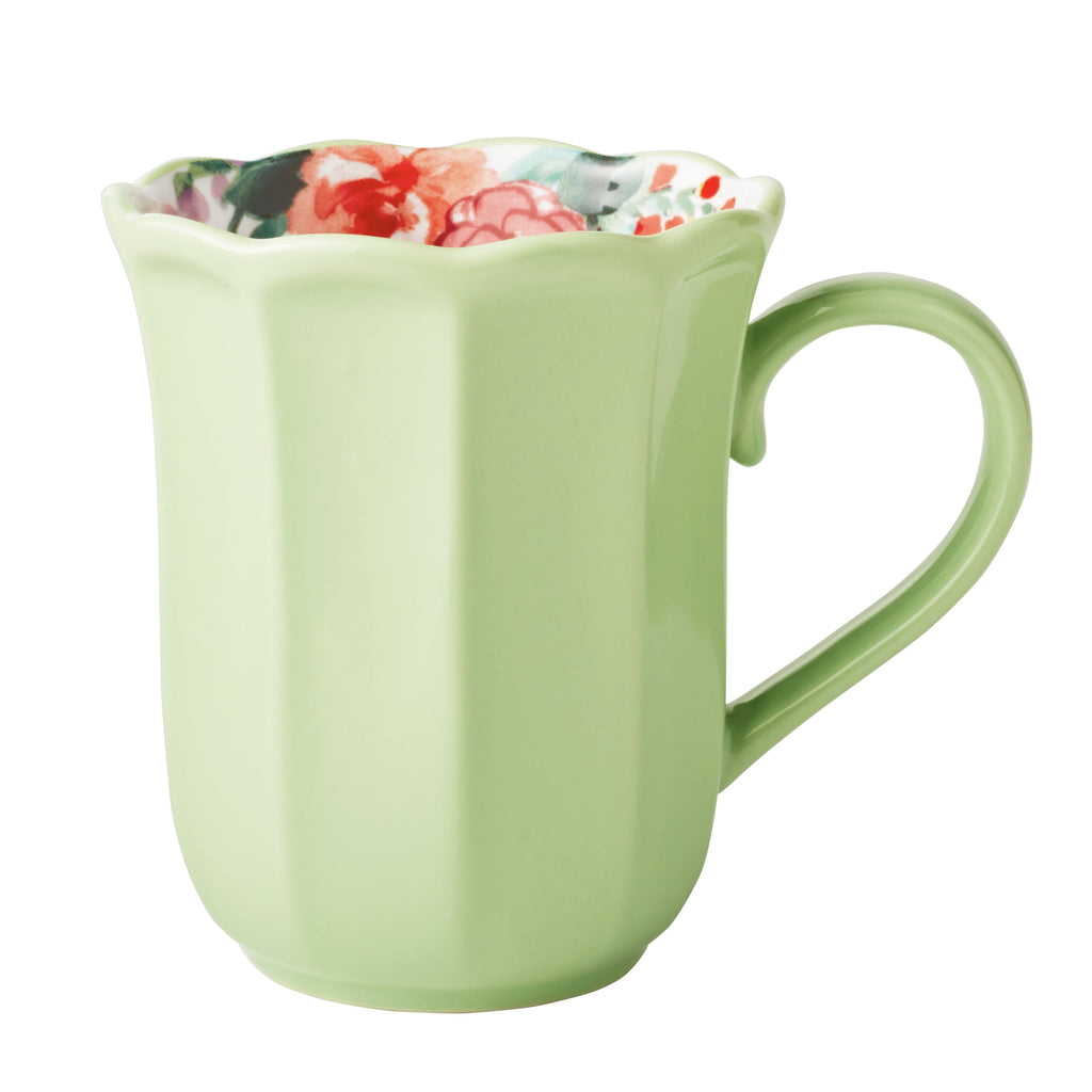 The Pioneer Woman Painted Meadow 16-Ounce Ceramic Mugs, Set of 4