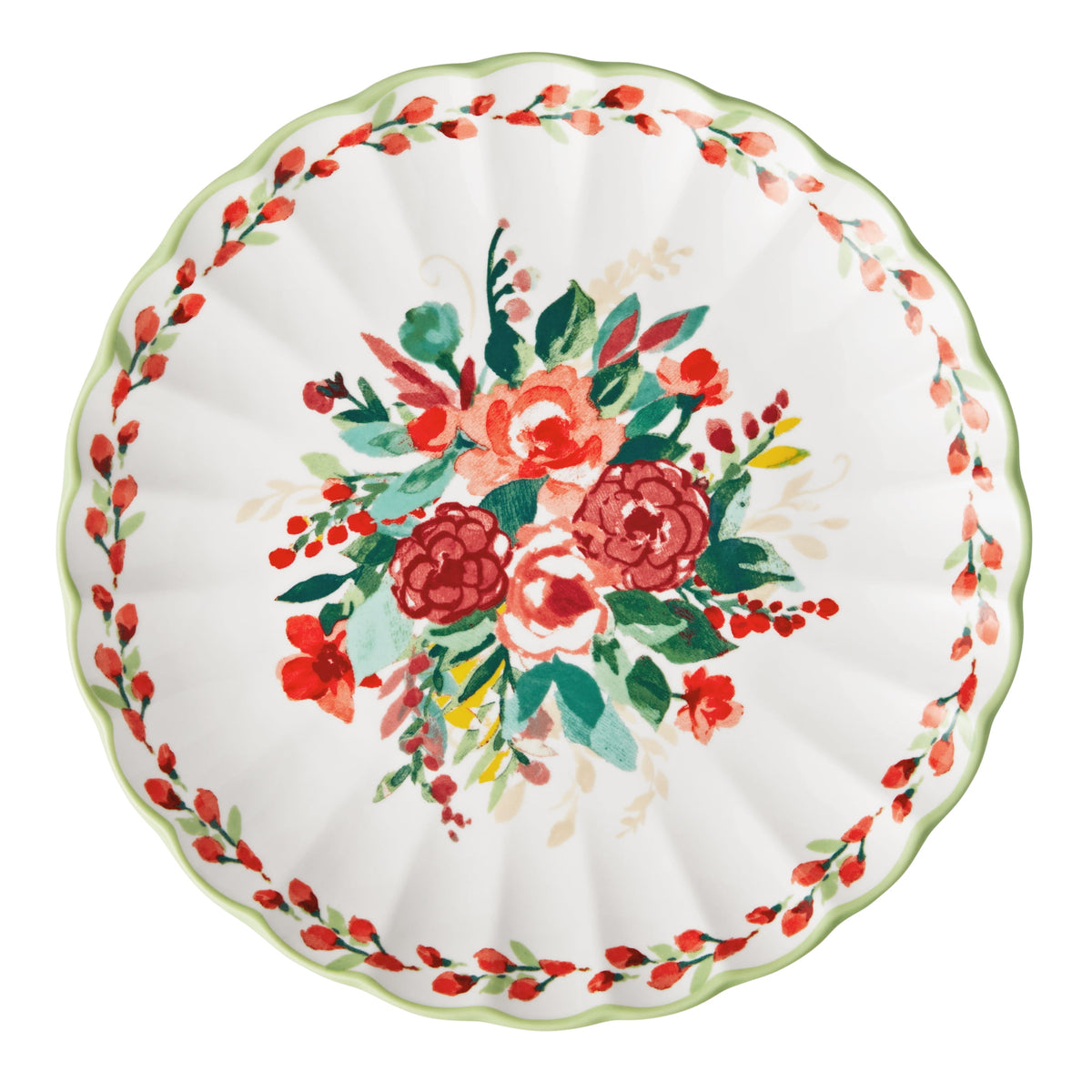 The Pioneer Woman Painted Meadow 12-Piece Ceramic Dinnerware Set