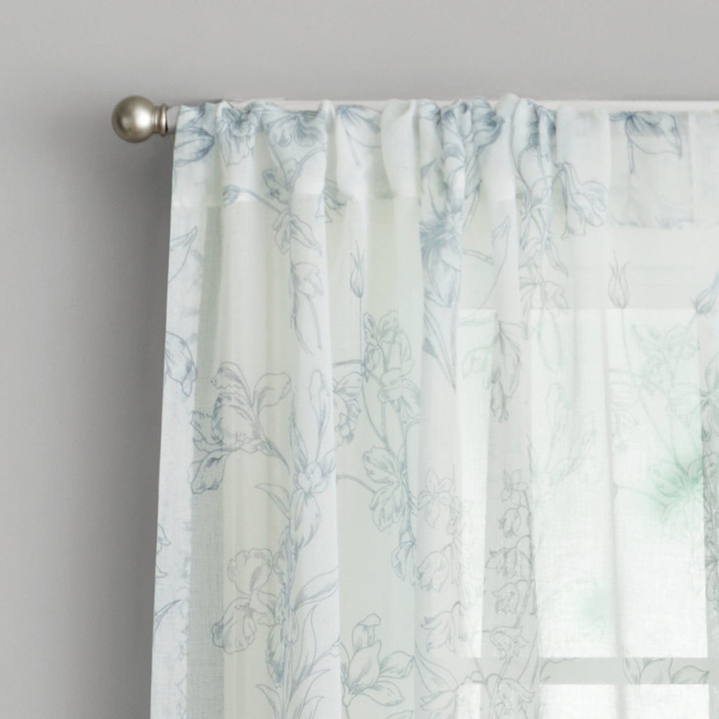 The Pioneer Woman Blooming Bouquet Curtain Panel Pair, Set of 2, Floral, 40"W x 84"L