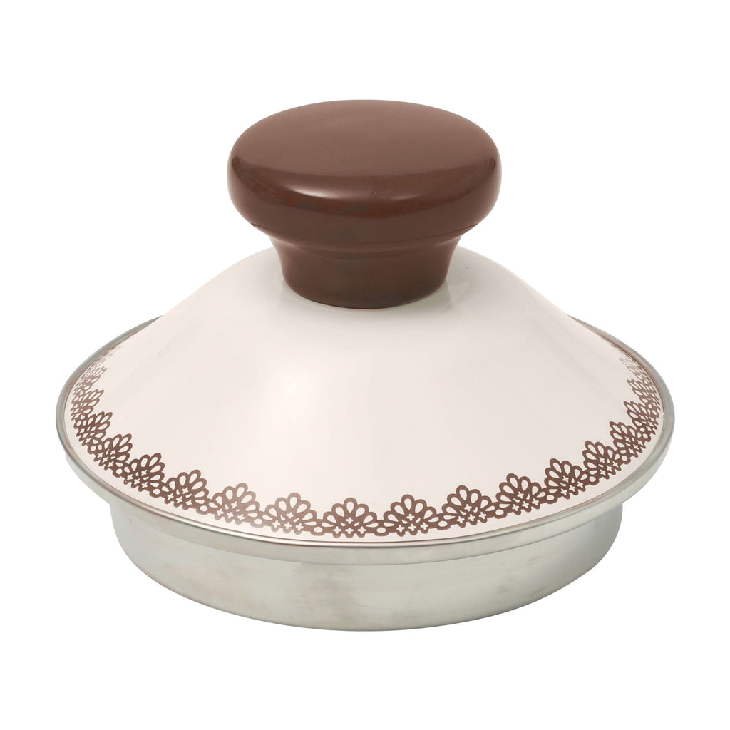 The Pioneer Woman 2.0-Quart Enamel on Steel Agatha Tea Kettle, Brown