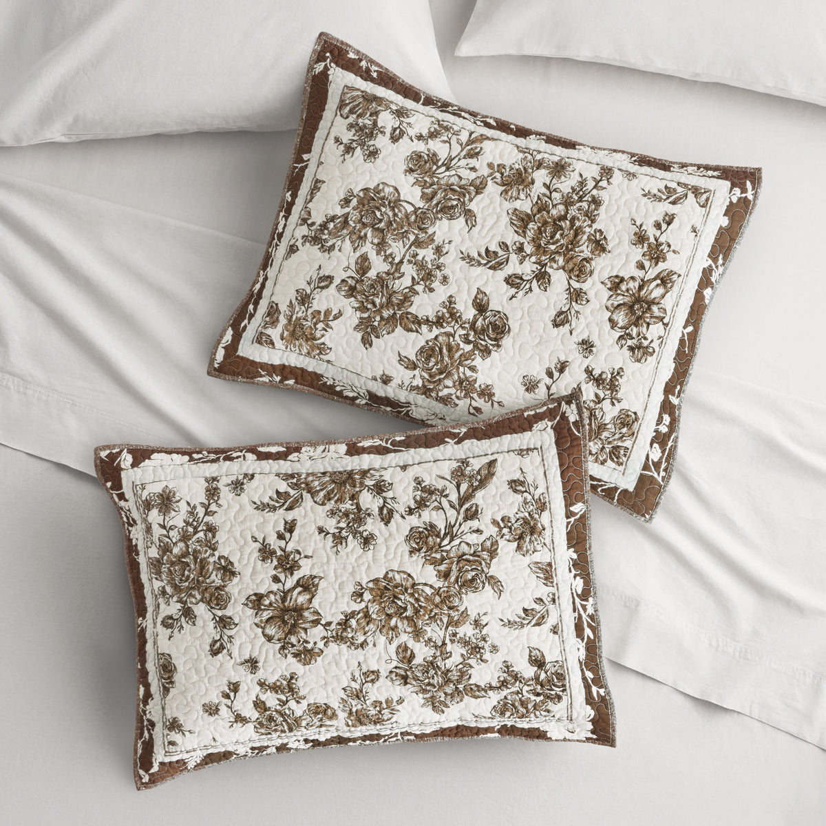 The Pioneer Woman Agatha Floral Gauze Pillow Sham, Standard, Blue Dust, 2 Pack - Cozy Cottage