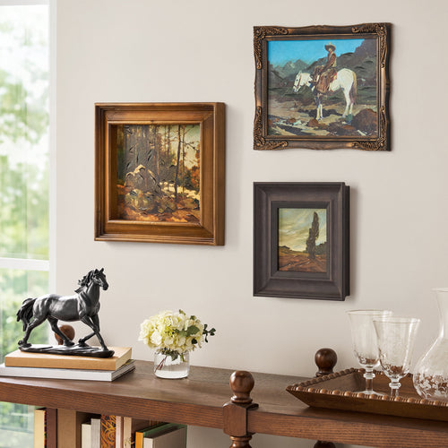 The Pioneer Woman Western Farmhouse Wall Art Set of 3 Framed Prints