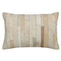 The Pioneer Woman Ranch Patchwork Cowhide Lumbar Pillow 14" x 20"