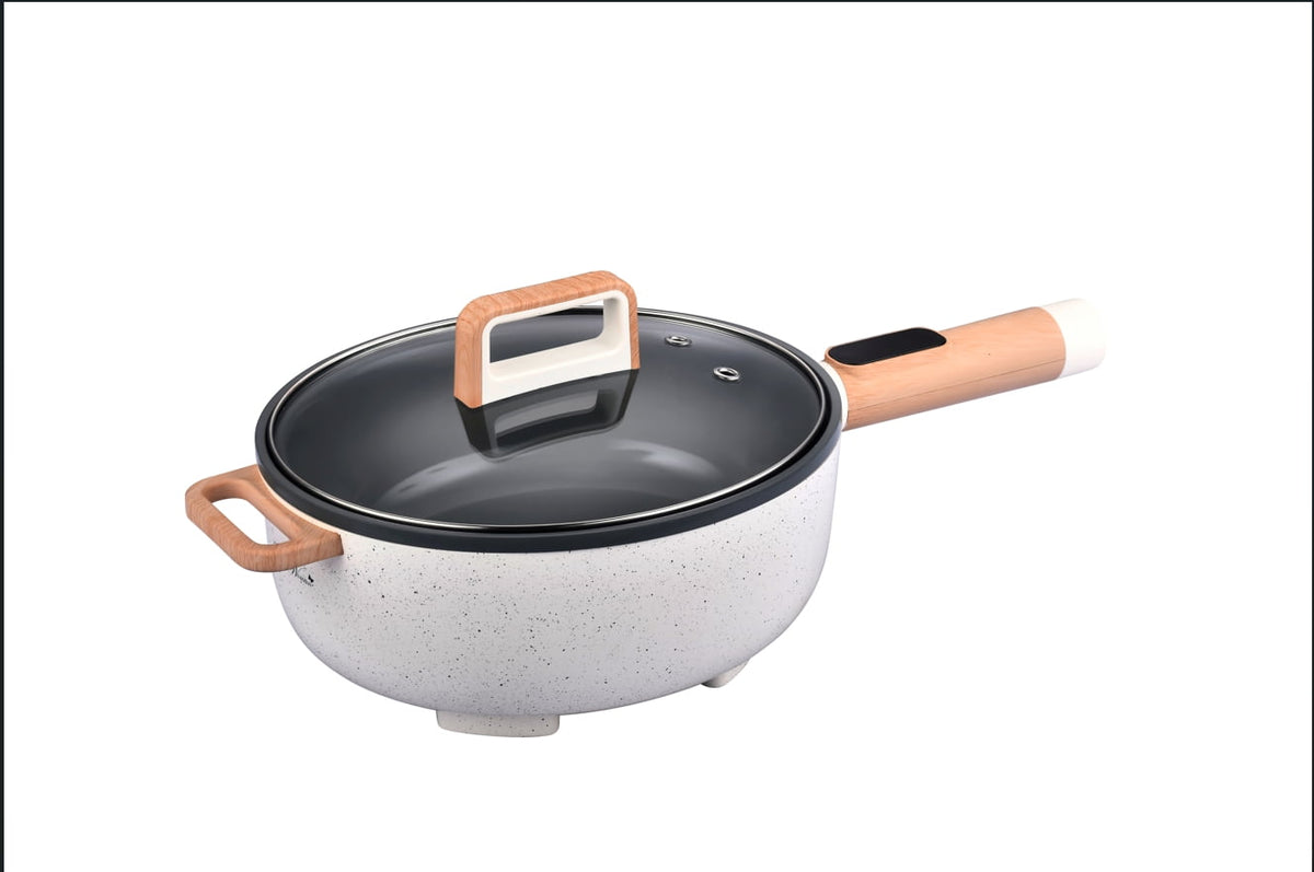 The Pioneer Woman 3.5L Electric Skillet, Linen Speckle