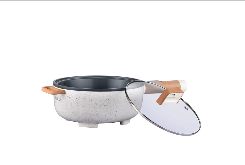 The Pioneer Woman 3.5L Electric Skillet, Linen Speckle