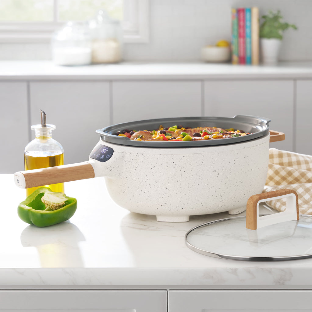 The Pioneer Woman Electric Skillet  with Detachable Handle