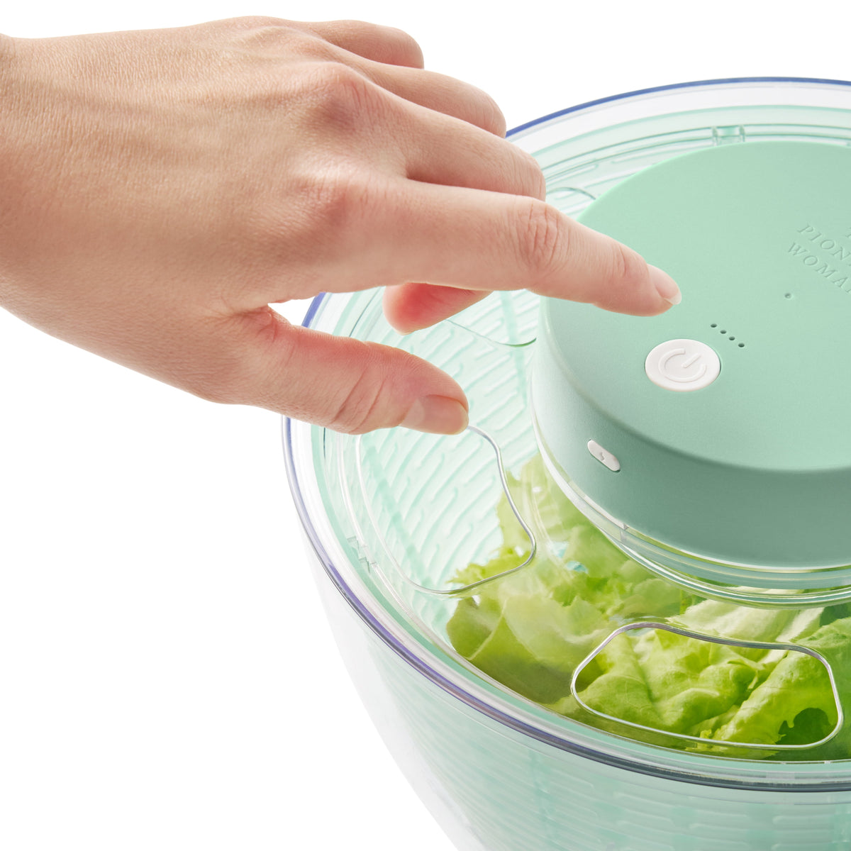 The Pioneer Woman 4.5-Quart Electric Salad Spinner