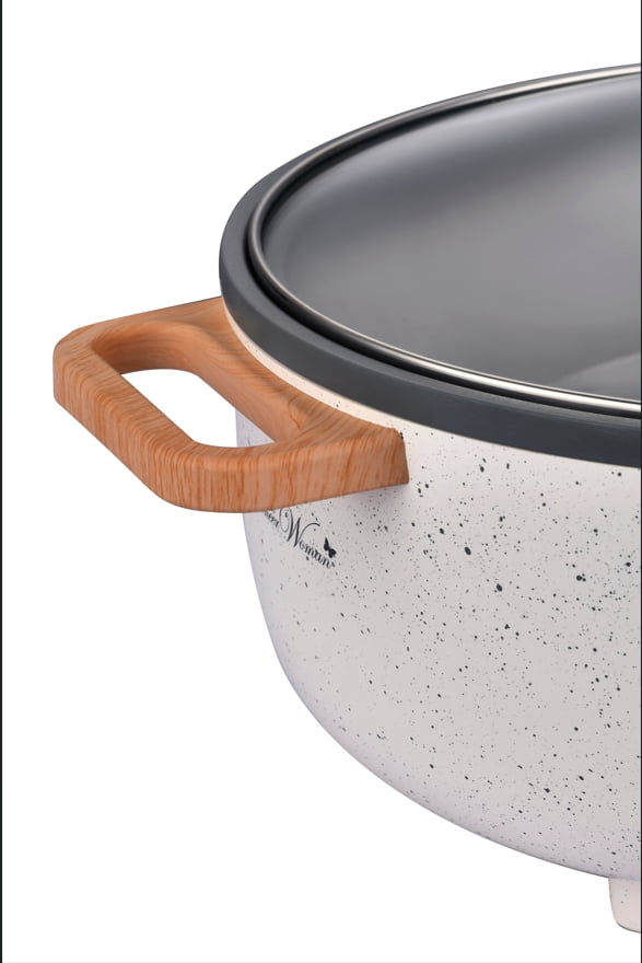 The Pioneer Woman 3.5L Electric Skillet, Linen Speckle